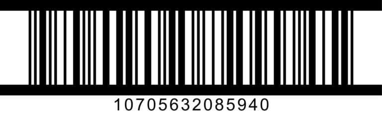 ITF-14 barcode example