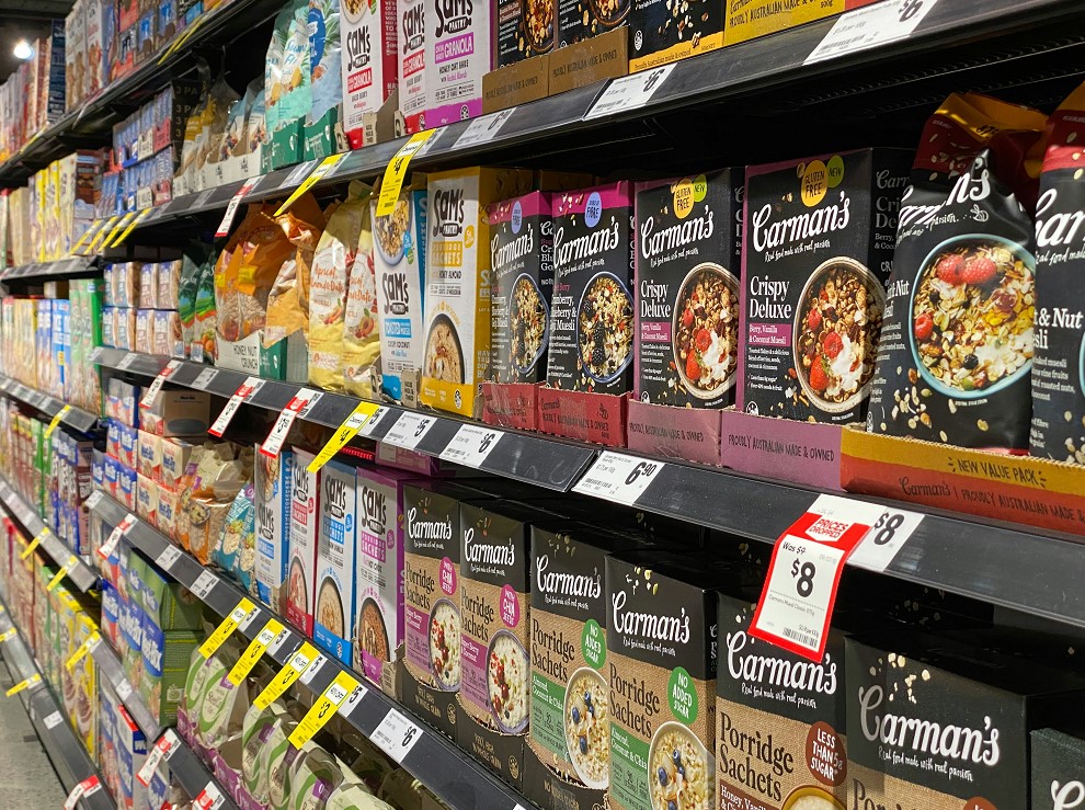 supermarket aisle